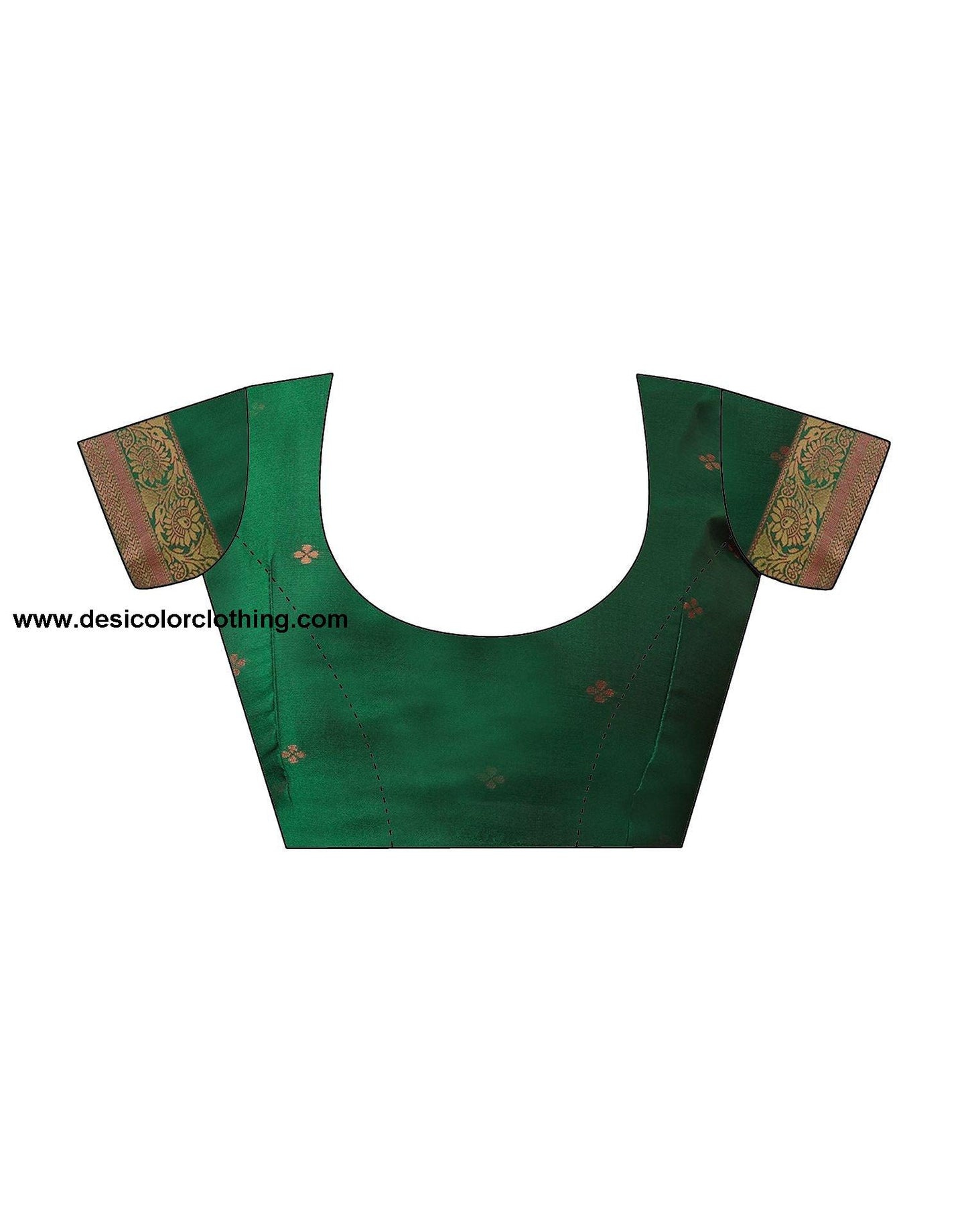 Turmeric Jacquard Silk Saree