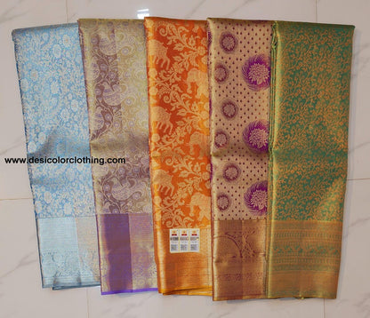 kanchipuram pure pattu handloom silk saree*