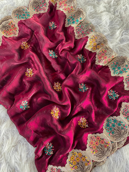 Product Image - Designer Space Silk Saree - Festive & Wedding Collection