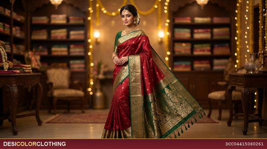 Product Image - Elegant Semi Kachipuram Pattu Sarees for Timeless Style - 1