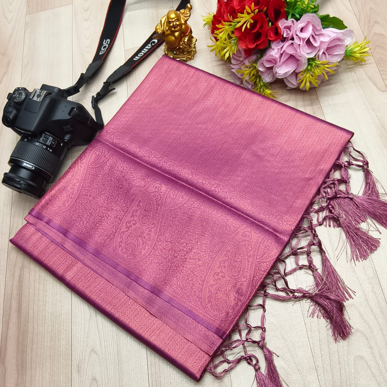 Product Image - Premium Copper Softy Silk Saree