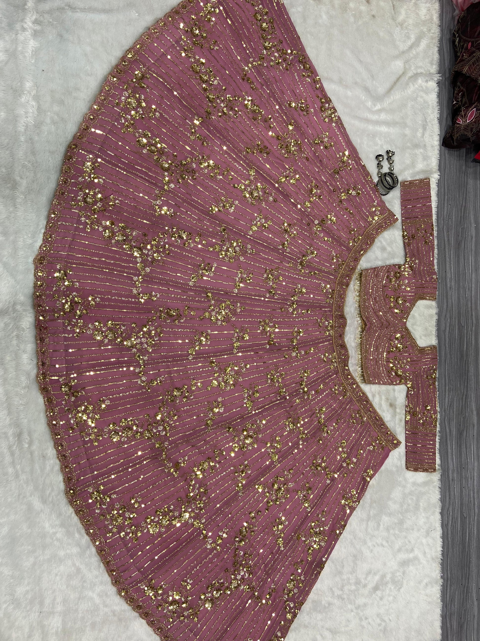 Product Image - Elegant Designer Lehenga - Premium Faux Georgette Collection