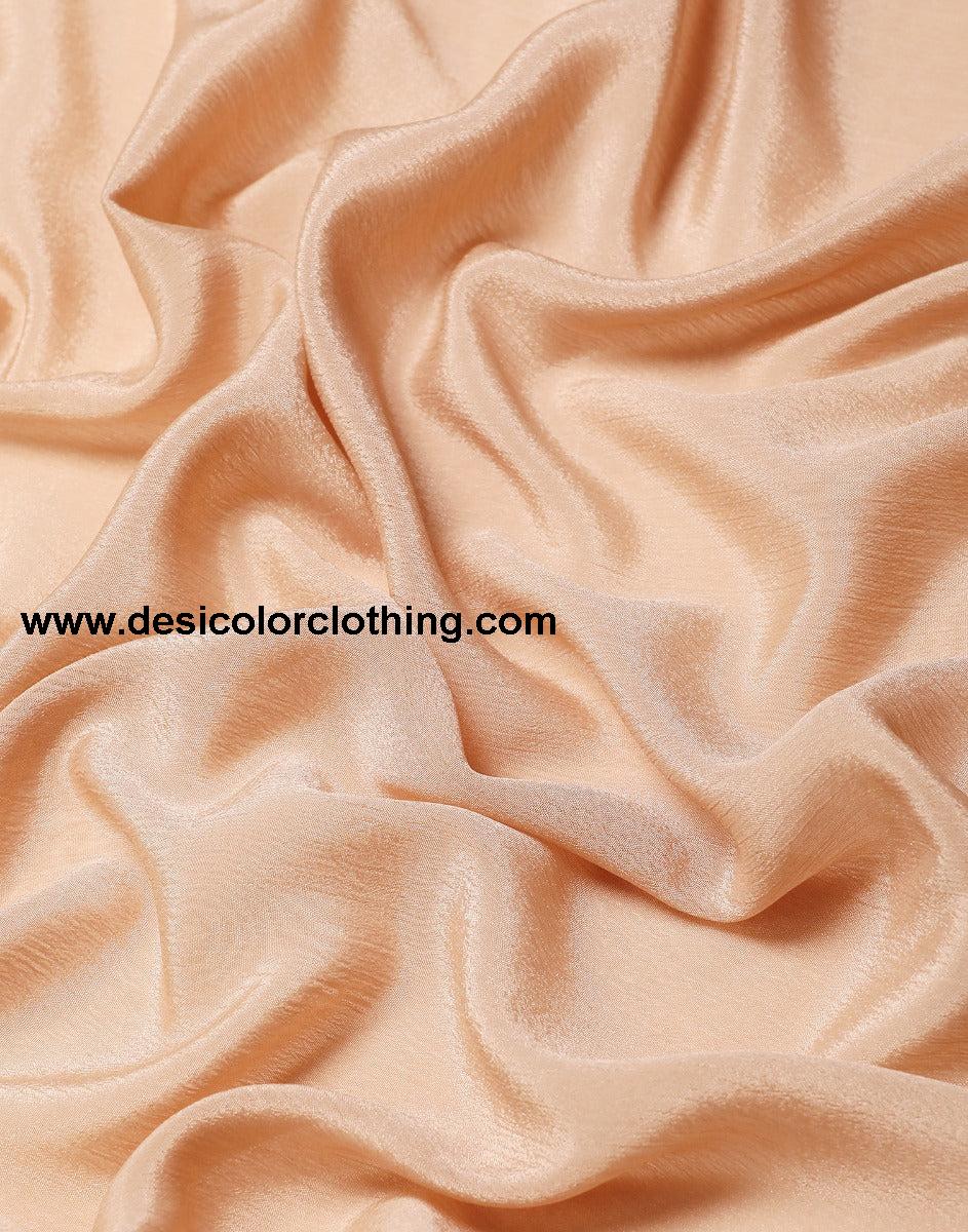 Beige Banarasi Chiffon Saree