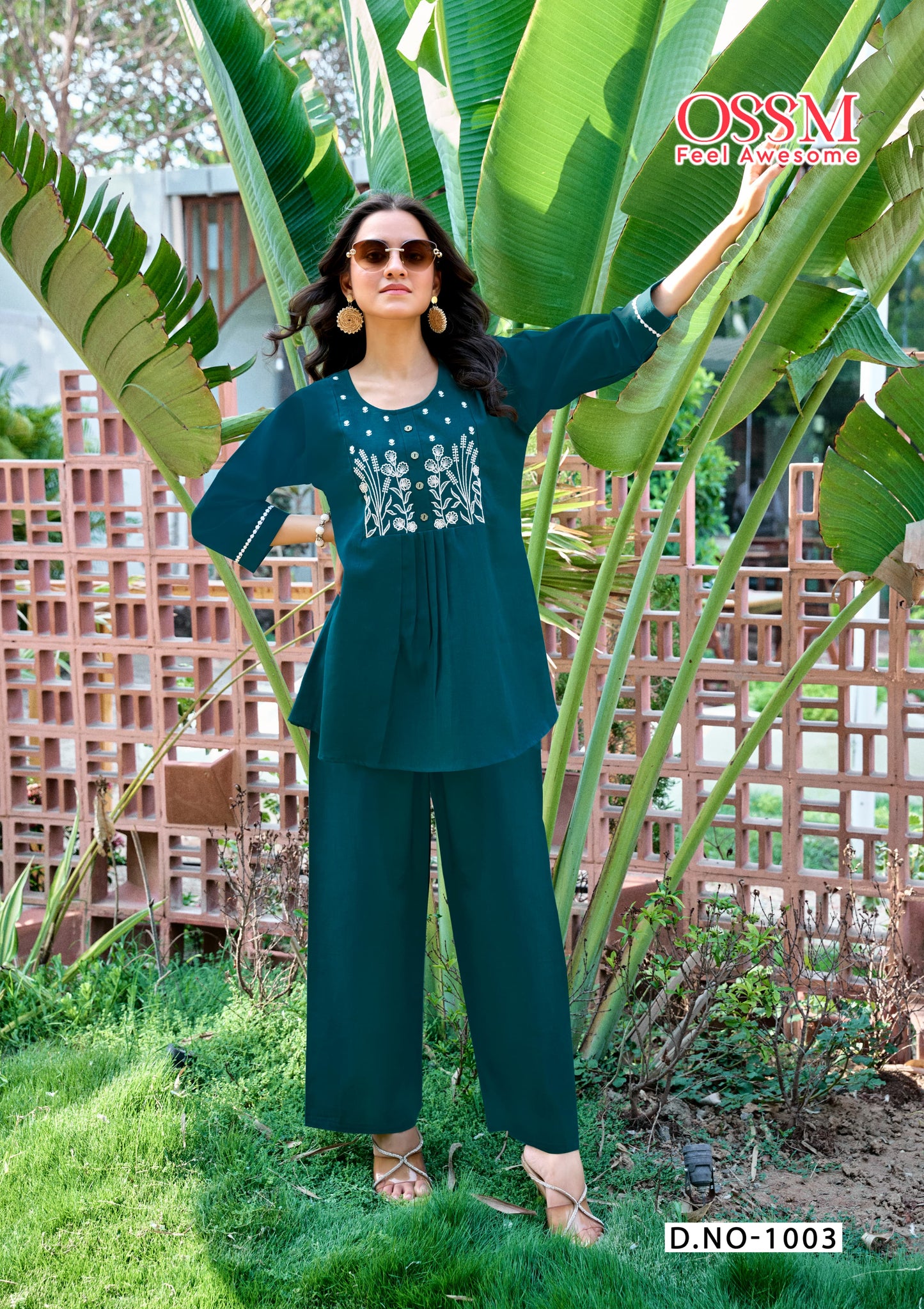 Product Image - Exquisite Jaipuri Cotton Co-Ord Set for Stylish Occasions