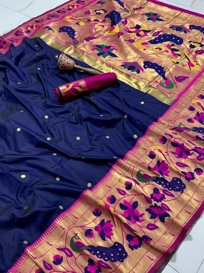 Product Image - Exquisite Pure Silk Kanchivram Saree