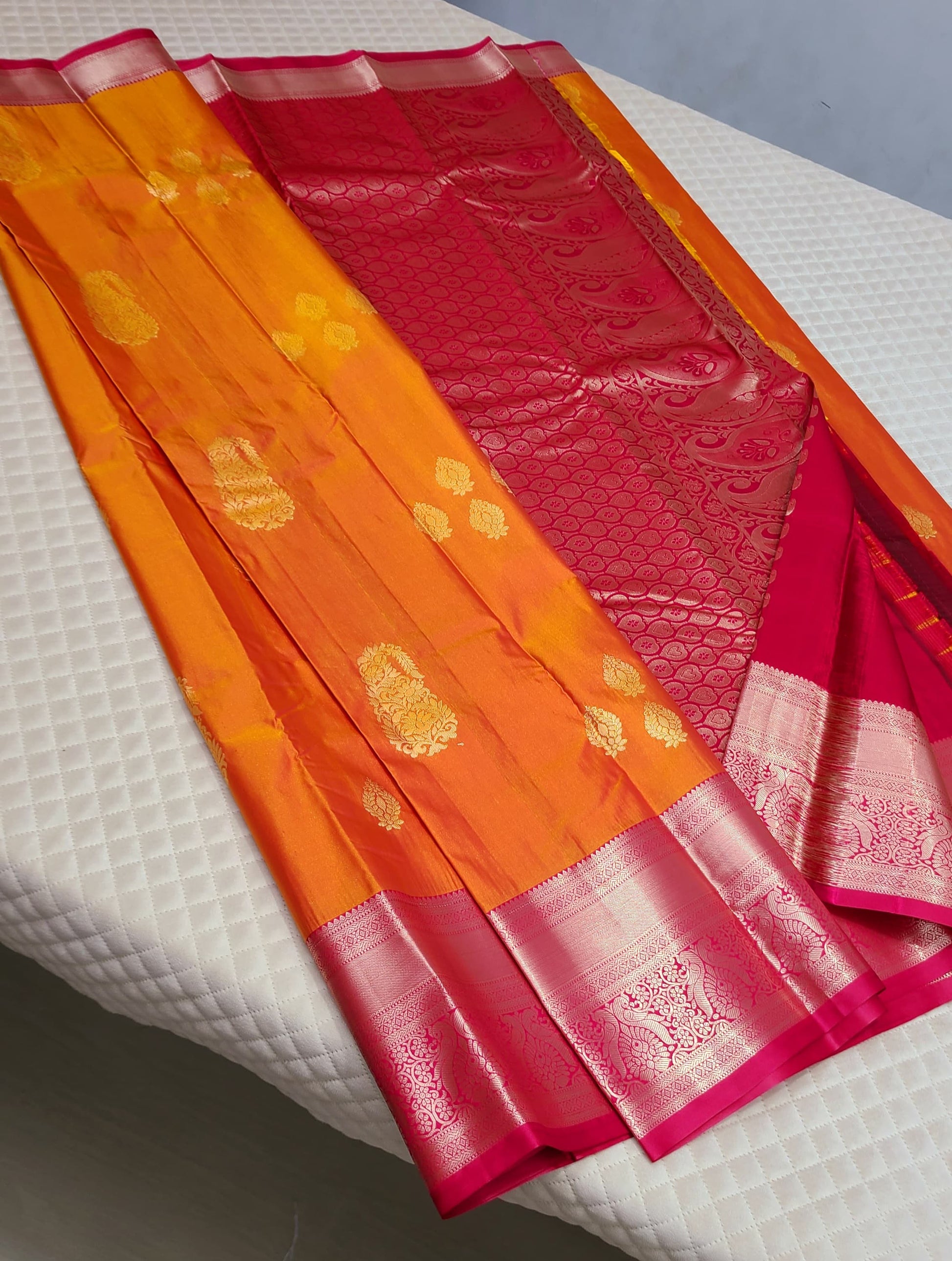 Product Image - Kanchipuram Classic Pattern Silk Sarees