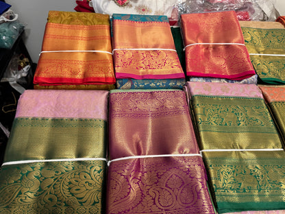 Kachipuram pattu saree