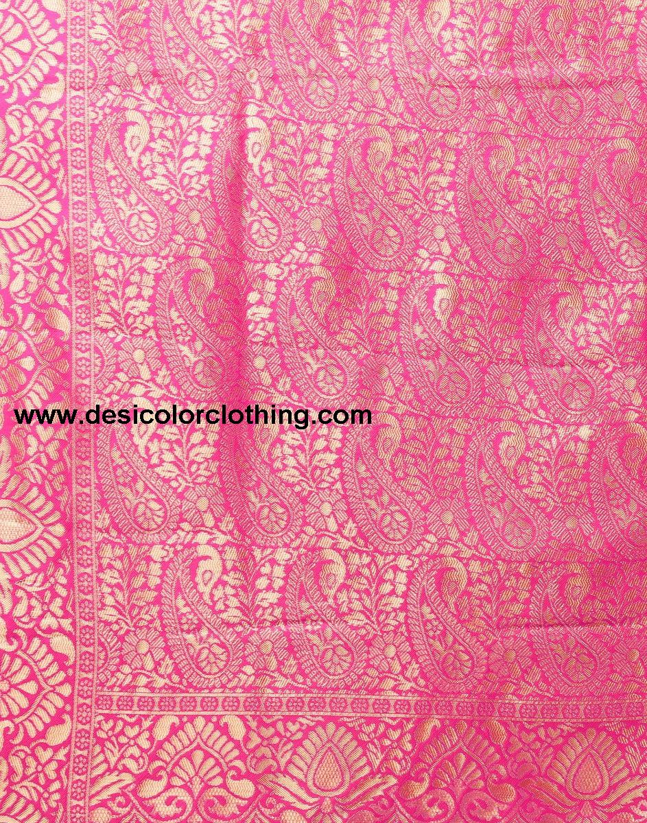 White Kanjivaram Silk Saree