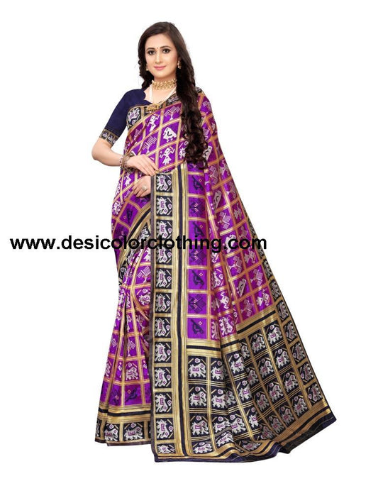 Purple Silk Saree | 1319S106