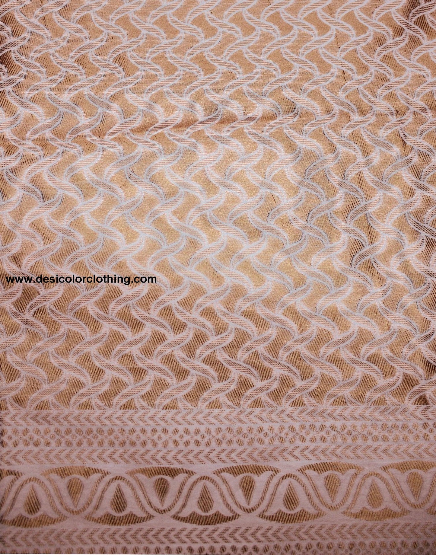 White Silk Plain Saree