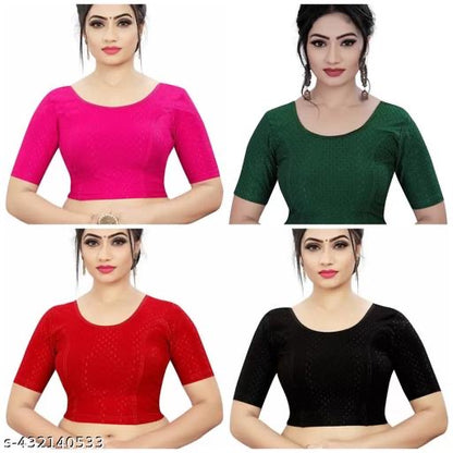 Product Image - Elevate Your Style with Our Stretchable Ready-Made Blouses - 2