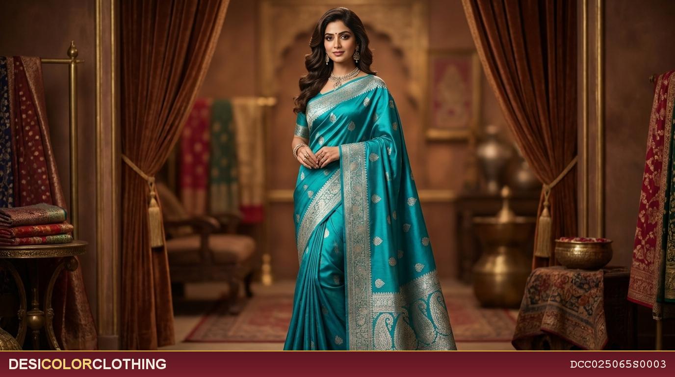 Product Image - Elegant Banaras Georgette Sarees for Every Occasion - 1
