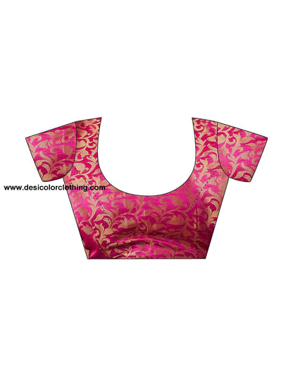 Blue Silk Weaves Saree