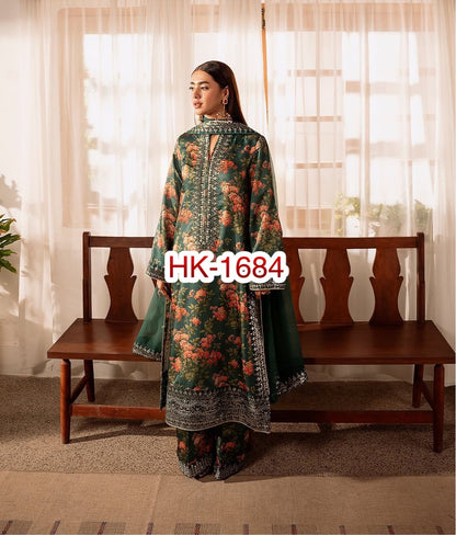 Product Image - Exquisite 3-Piece Eid Collection Kurti-Plazzo with Dupatta