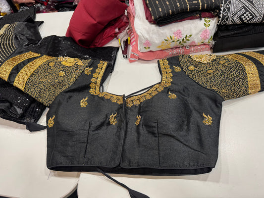 Product Image - Elegant Striched Designer Blouse - 1