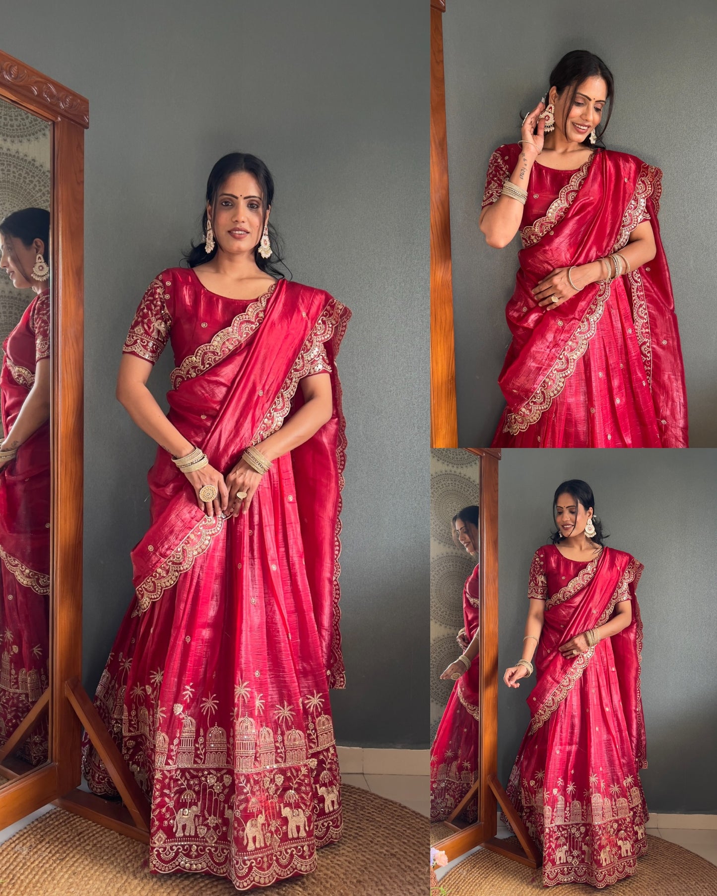 Product Image - Elegant Designer Lehenga Choli with Embroidered Dupatta