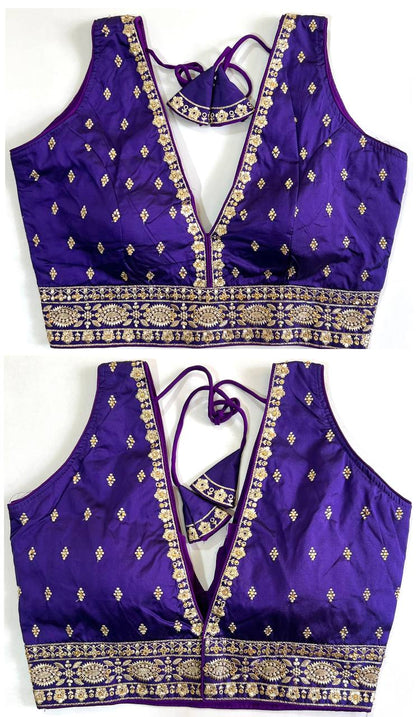 Product Image - Designer Blouse KUNJ - Ethnic Wear in Heavy Silk