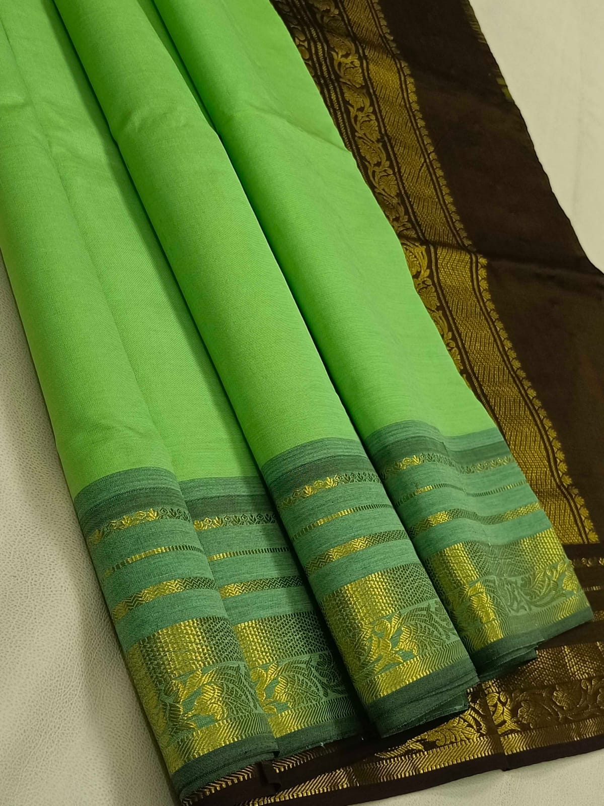 Product Image - Semi Silk Cotton Designer Sarees