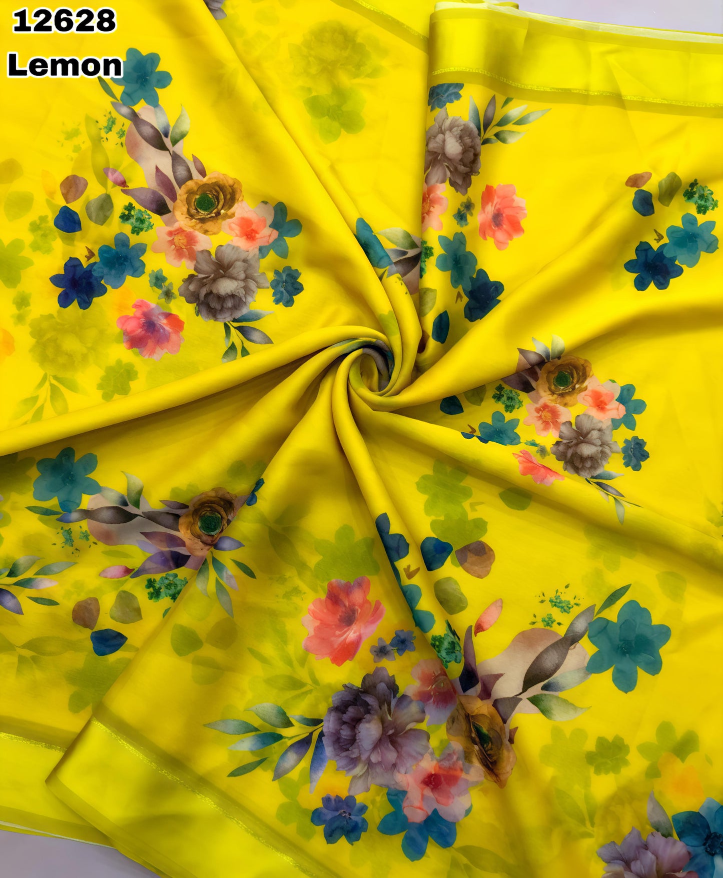 Product Image - Exquisite Designer Georgette Saree for Festive Occasions