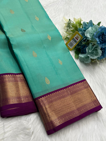 Product Image - Designer Semi Kanchi Georgette Saree