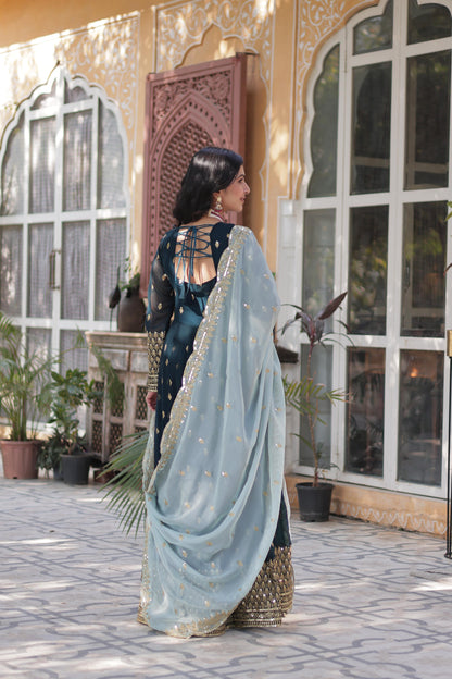 Product Image - Premium Designer ReadyMade Gown Collections - Elegant Festive Wear