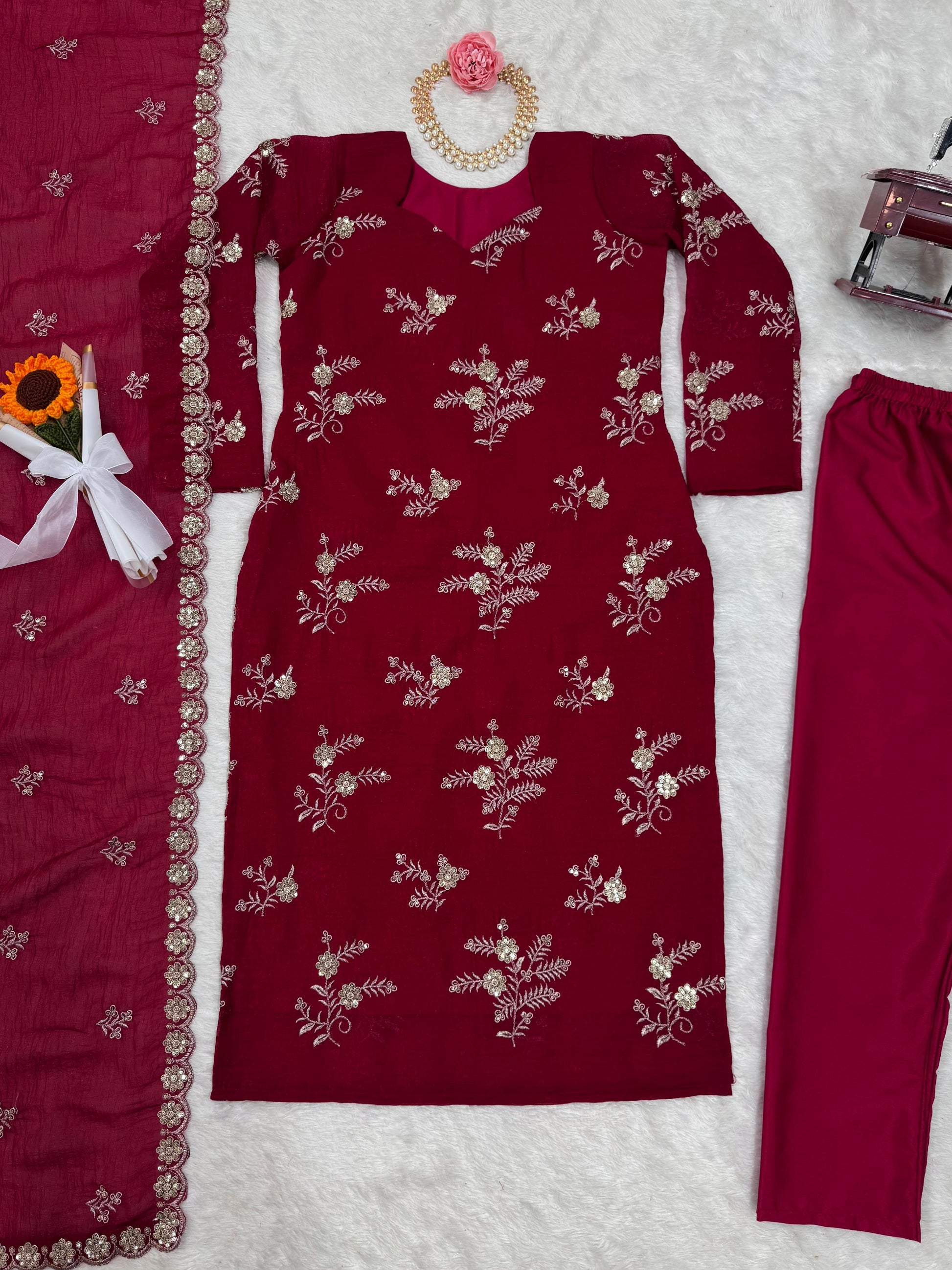 Product Image - Designer <em>Ek Level UP</em> Festive Wear Set