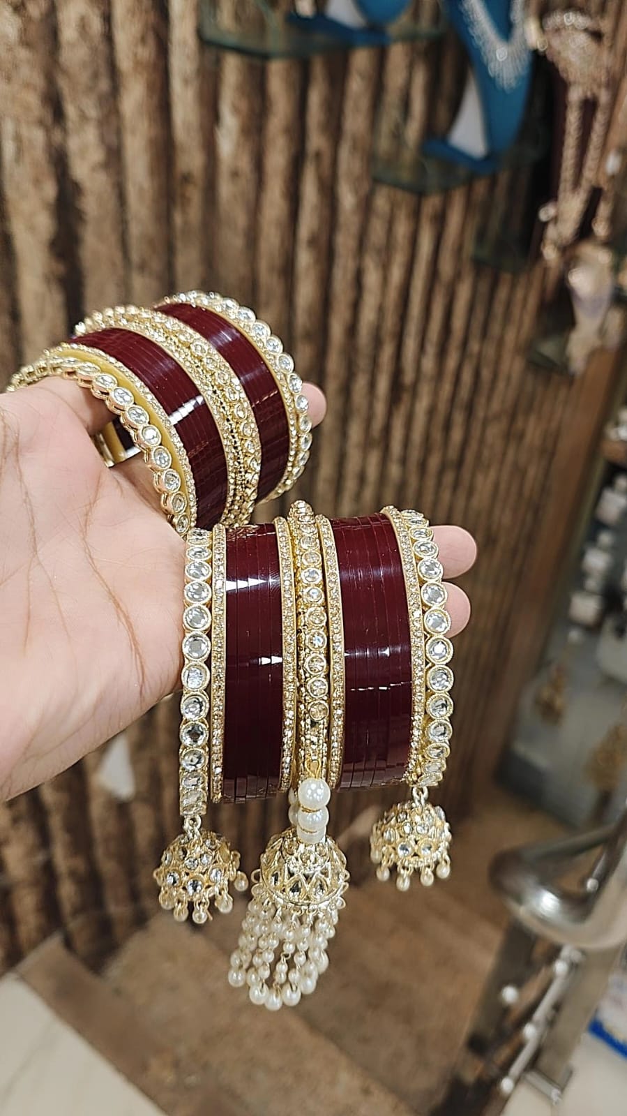 Product Image - Exquisite Jhumar Bridal Set