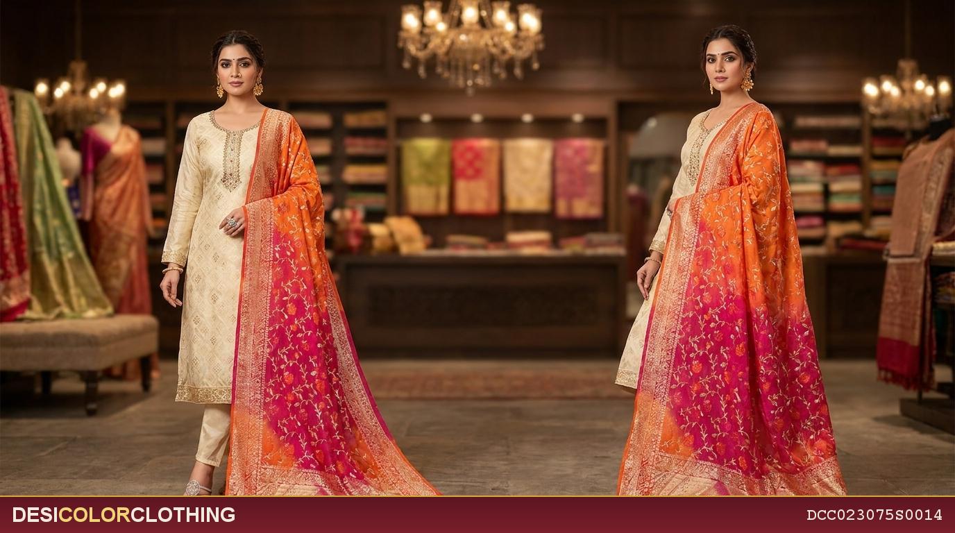 Product Image - Elegant Chander Silk Designer Suits for Every Occasion - 2