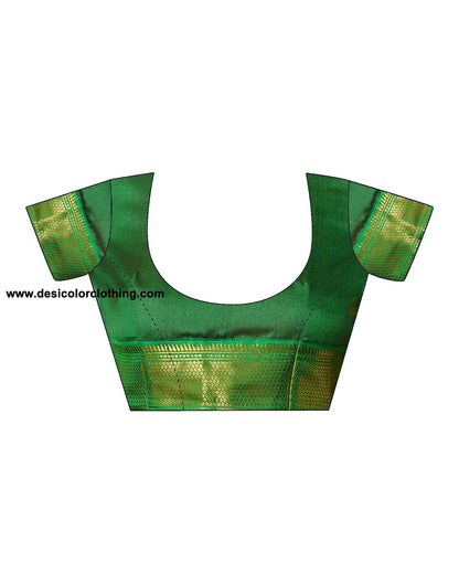 Wine Kanjivaram Silk Woven Saree