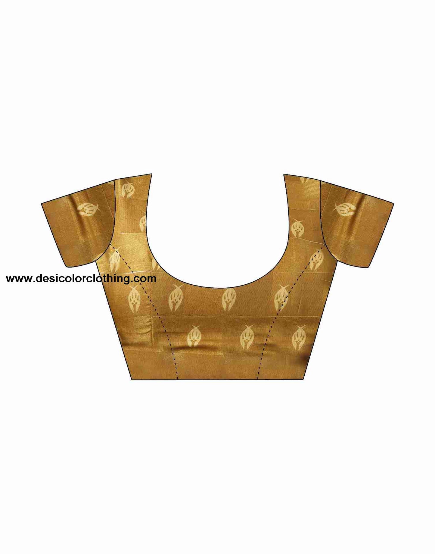Yellow Cotton Printed Saree