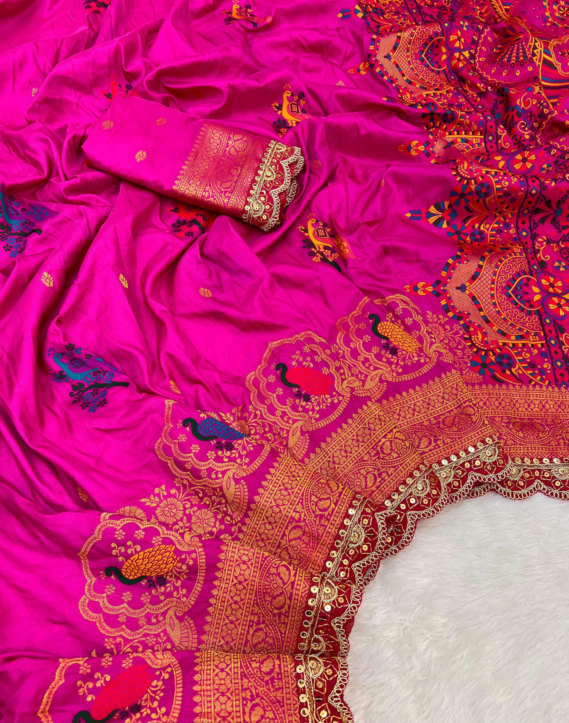 Product Image - Elegant Bridal Designer Saree