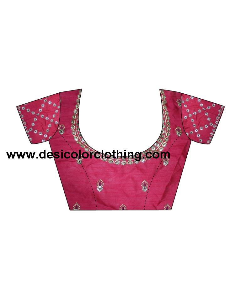 Deep Purple Georgette Plain Saree