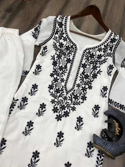 Product Image - Exclusive Designer Kurti-Pant Pair - Perfect for Festive Attire
