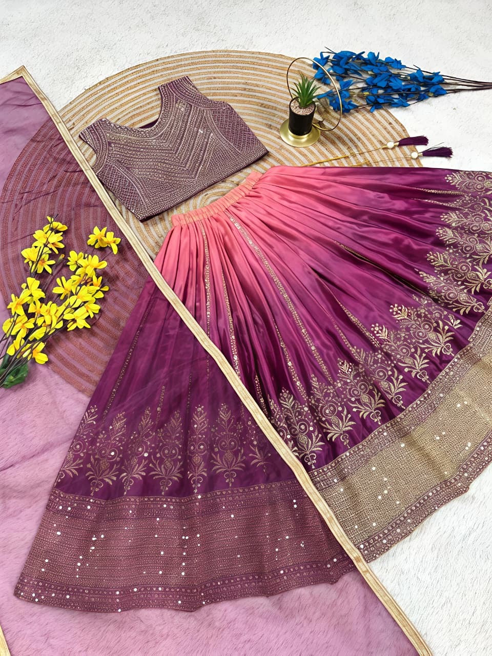 Product Image - Designer kids lehenga - 9