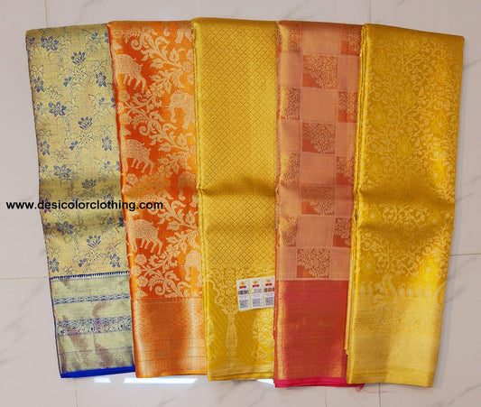 kanchipuram pure pattu handloom silk saree*