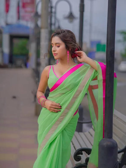 Product Image - Ankita Designer Saree in Pure Georgette Fabric