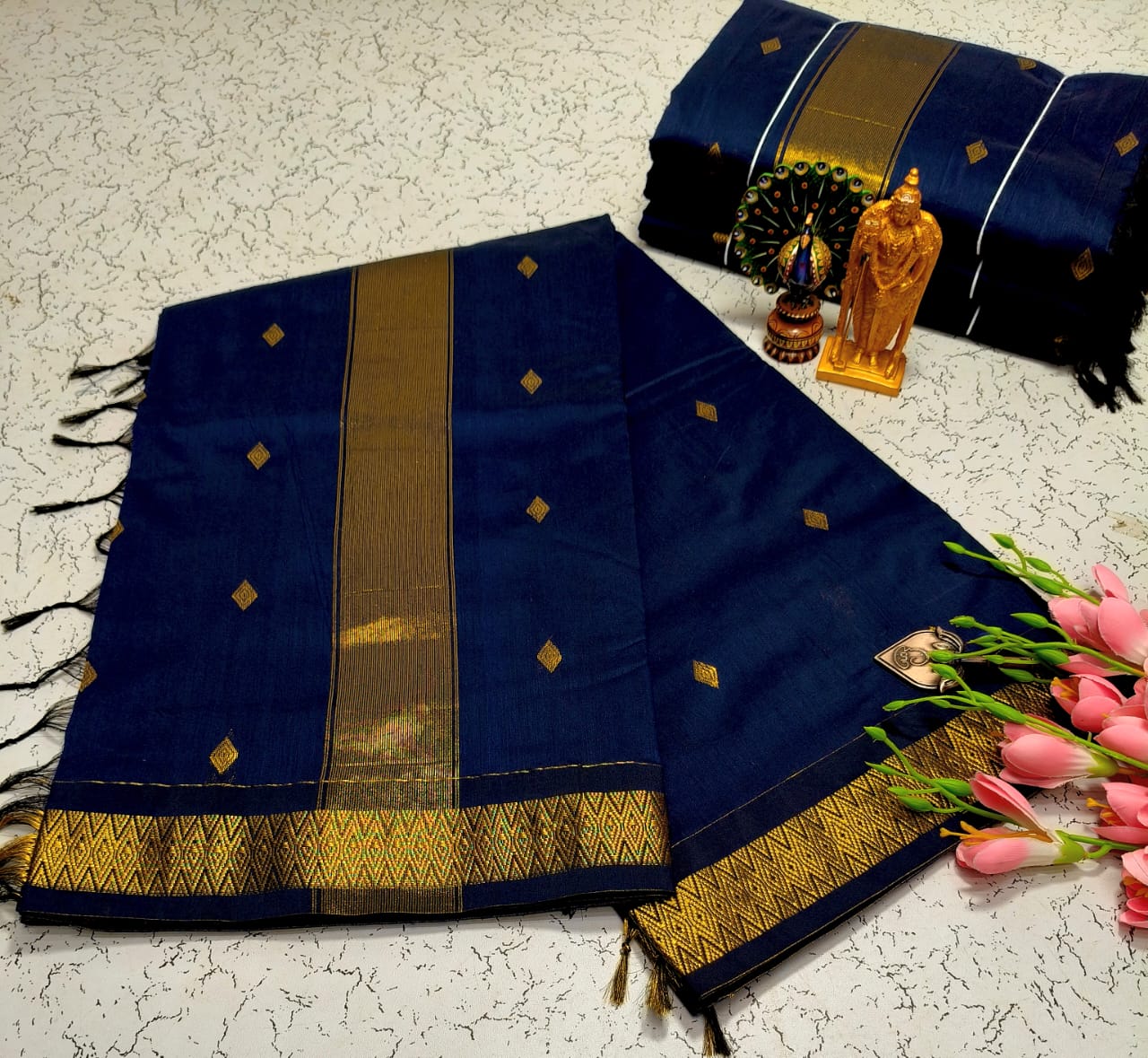 Product Image - Nayanthara Inspired Silk Cotton Saree
