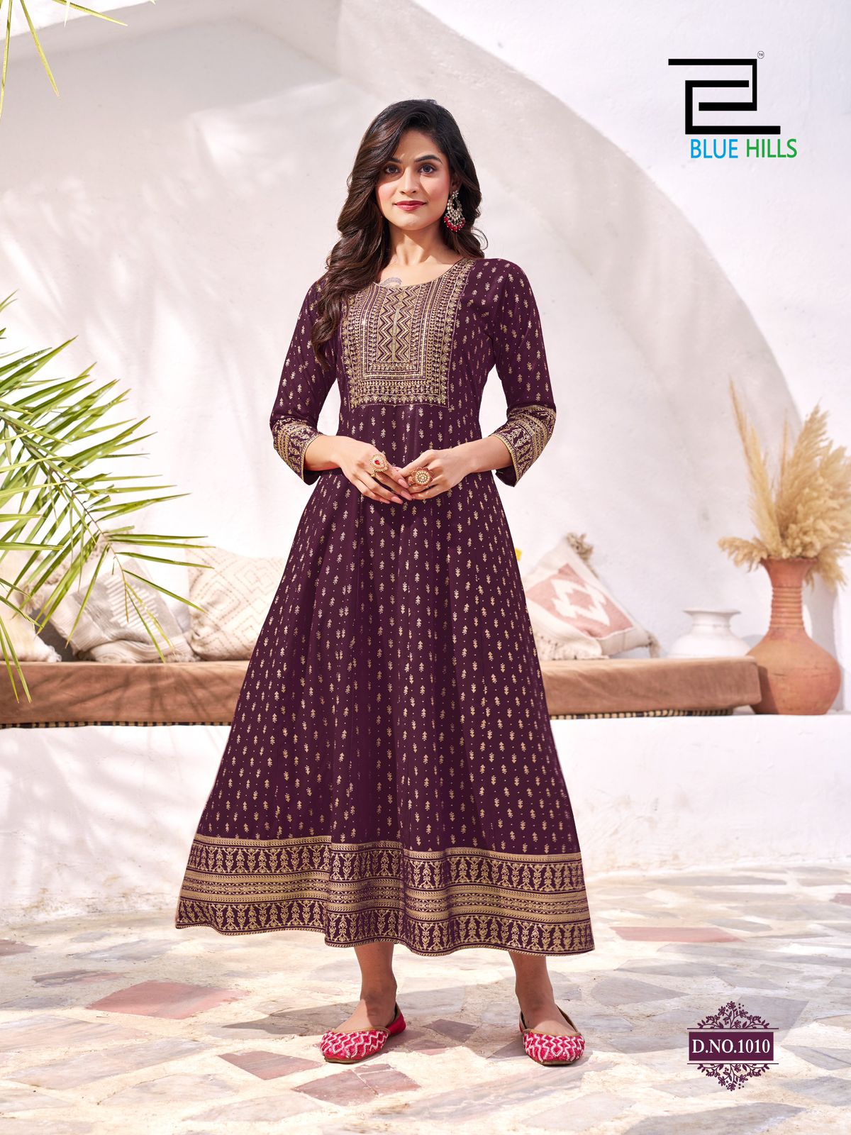 Product Image - Designer Georgette Anarkali Gown - Perfect for Festive Occasions