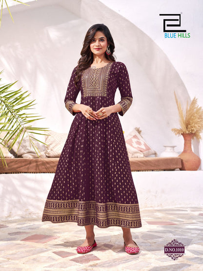 Product Image - Designer Georgette Anarkali Gown - Perfect for Festive Occasions