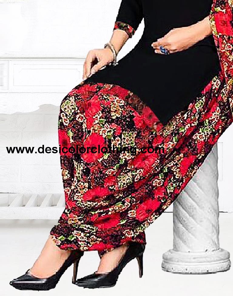 Printed Unstitched Salwar Suit Material