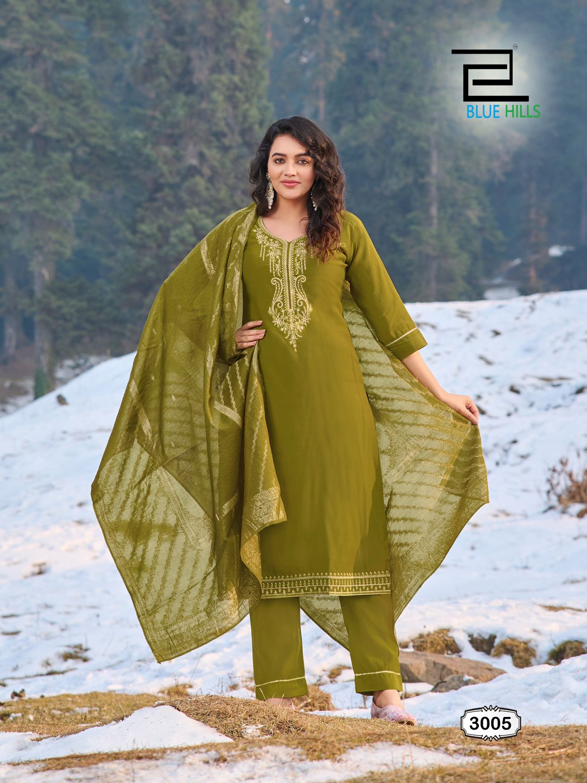 Product Image - JHANVI Vol 3 Designer Saree - Georgette Fabric, Festive Wear, Wedding Saree