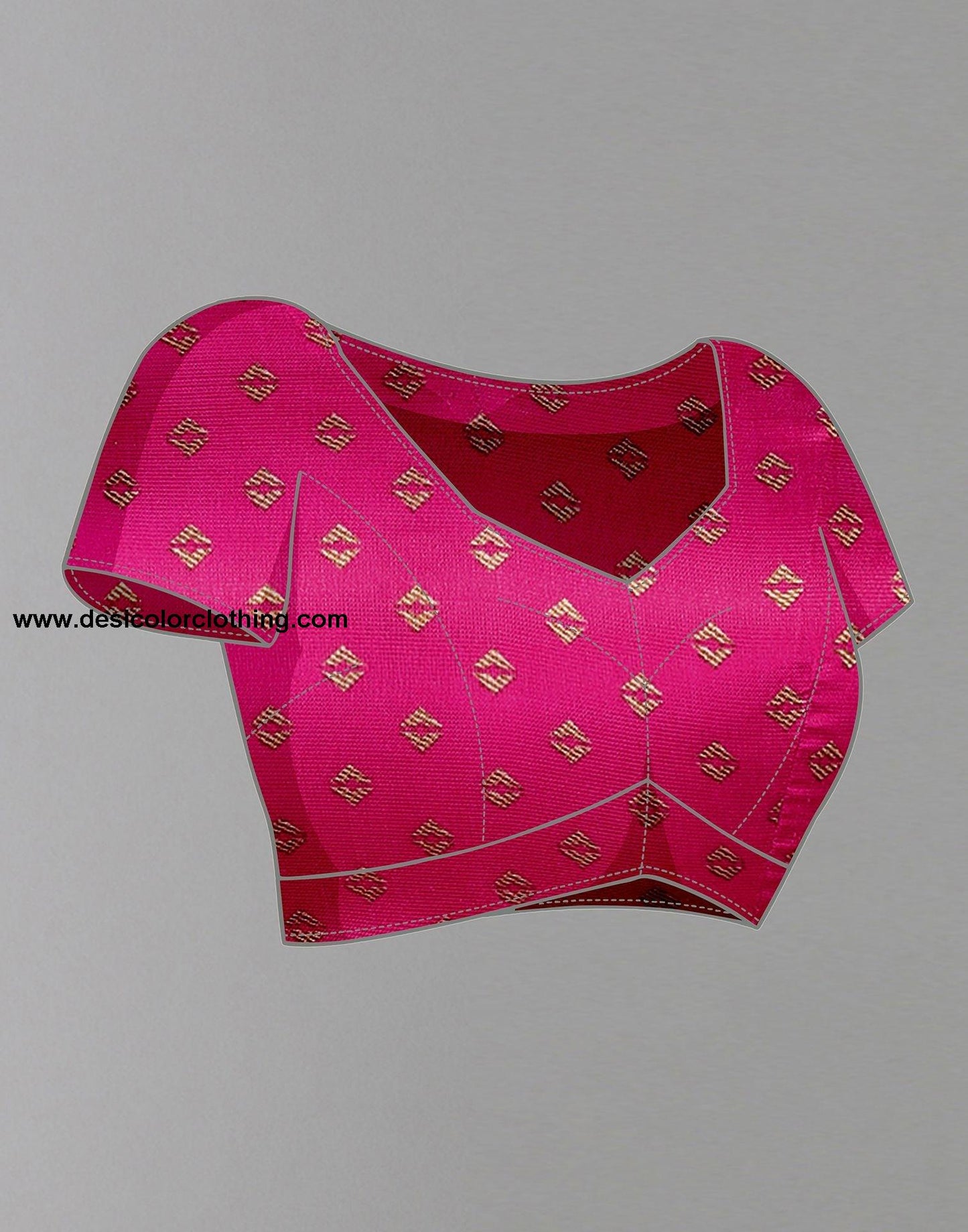 White Silk Bandhani Saree