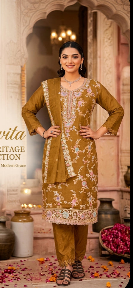 Product Image - Premium Designer Heavy Suit for Formal Events and Special Occasions - 1