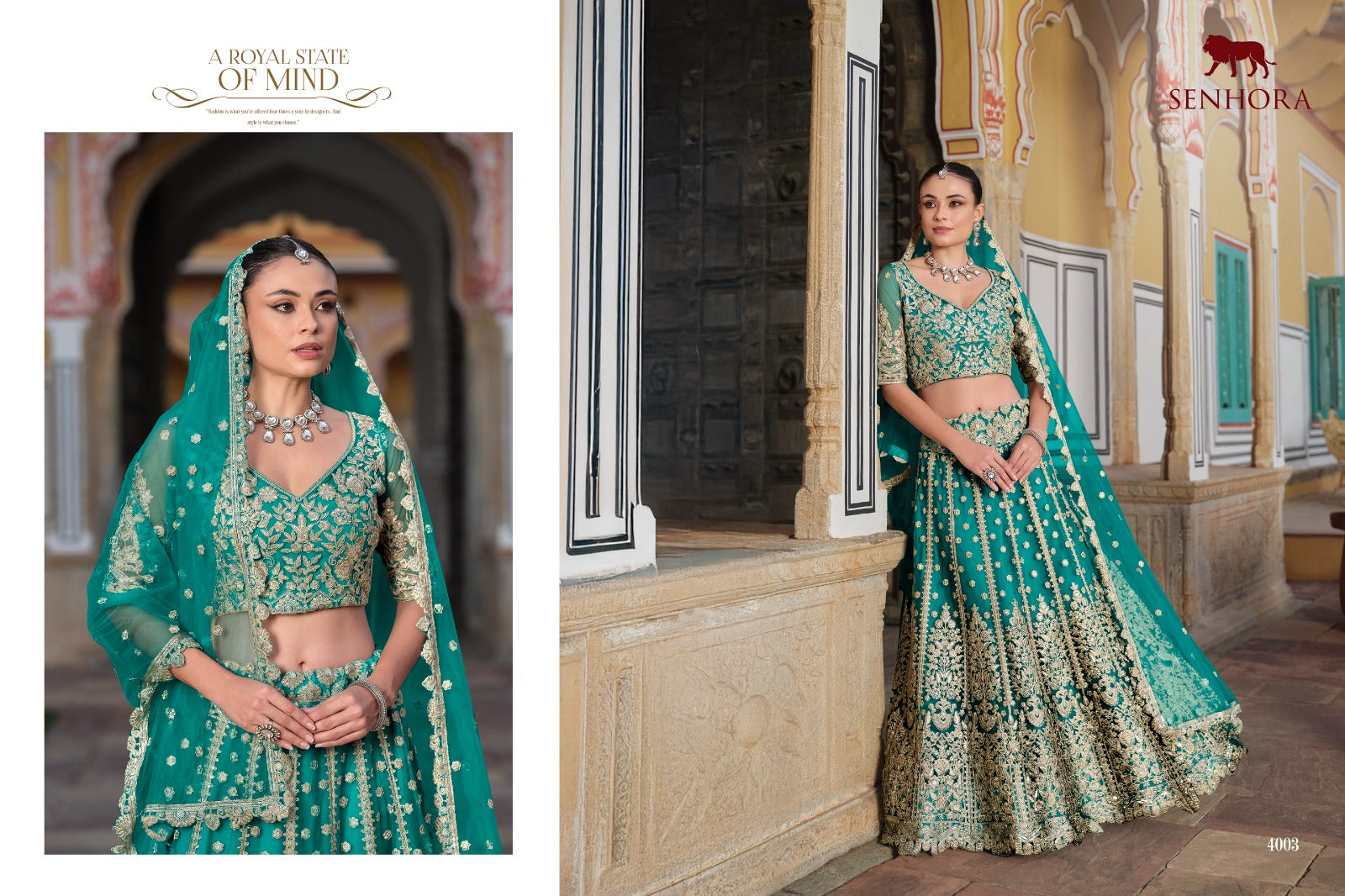 Product Image - Senhora Sangam Premium Wedding Lehenga Collection