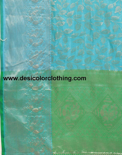 Blue Silk Saree