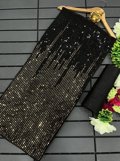 Product Image - Designer Georgette Saree for Festive Occasions