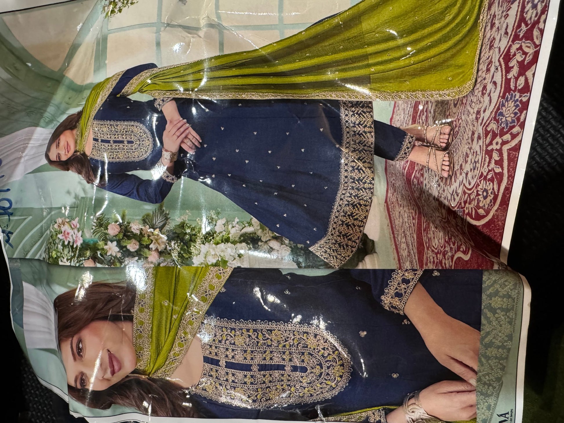 Product Image - Shop designer Anarkali suits for weddings, parties, receptions, e - 1