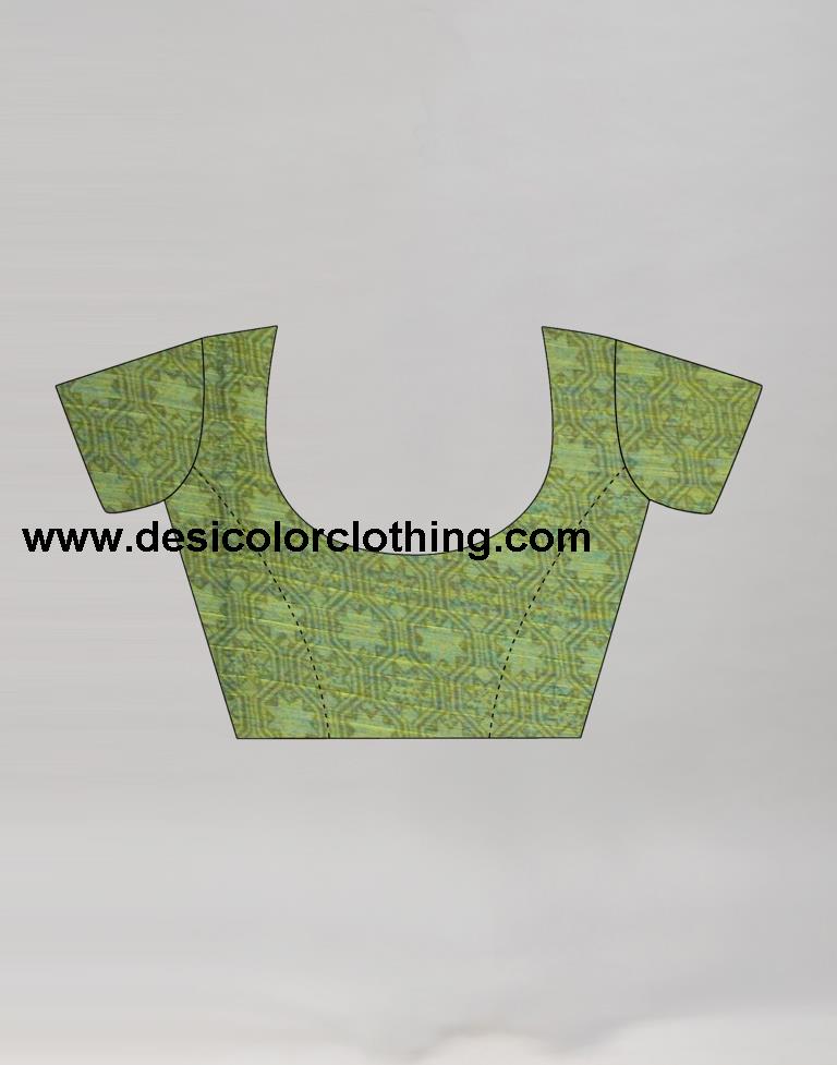 Yellow Printed Chiffon Saree