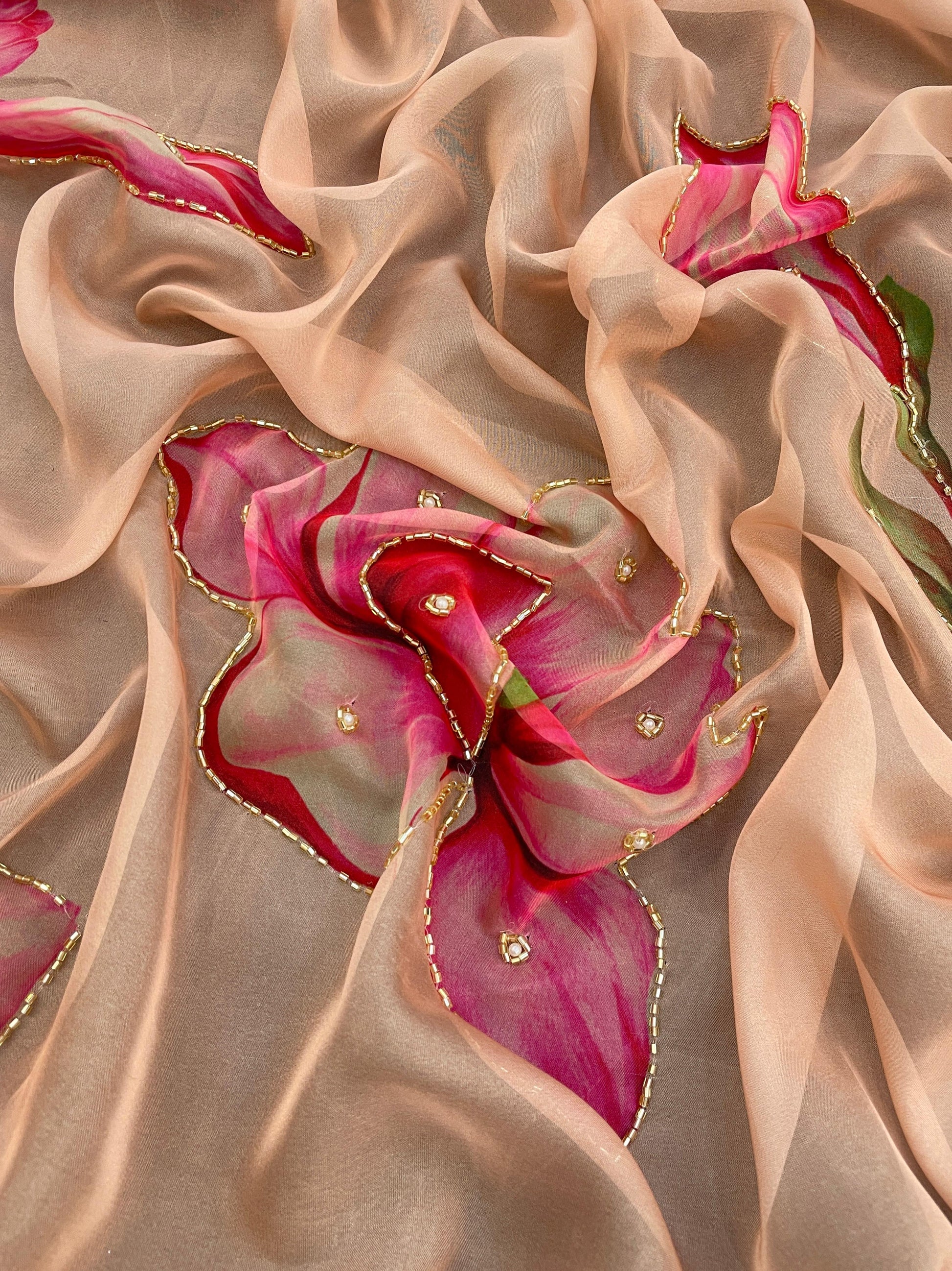 Product Image - Designer Hand Work Saree - KC-854
