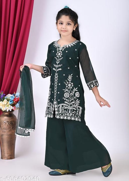 Product Image - Designer Kids Plazzo Suits - Trendy and Comfortable Apparel for Your Little Ones - 2